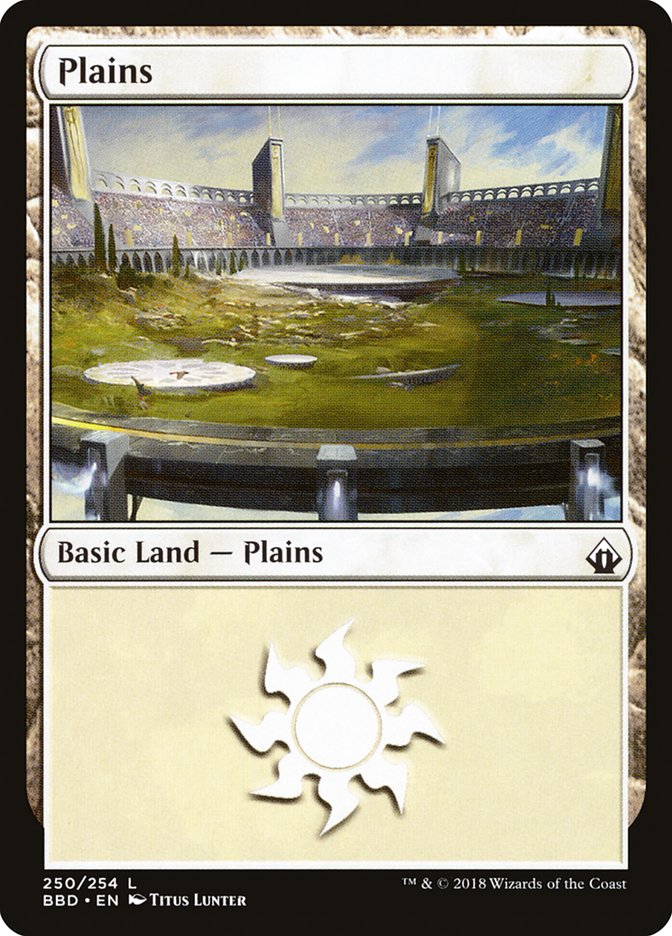 Plains (250) [Battlebond] Foil