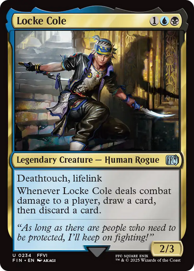 Locke Cole [FINAL FANTASY] Foil