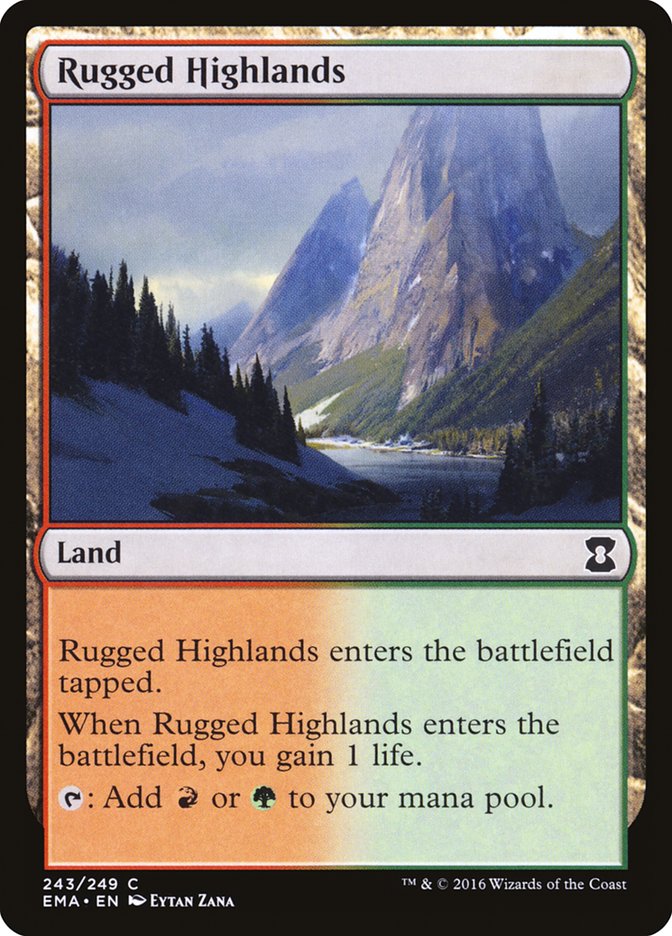 Rugged Highlands [Eternal Masters] Foil