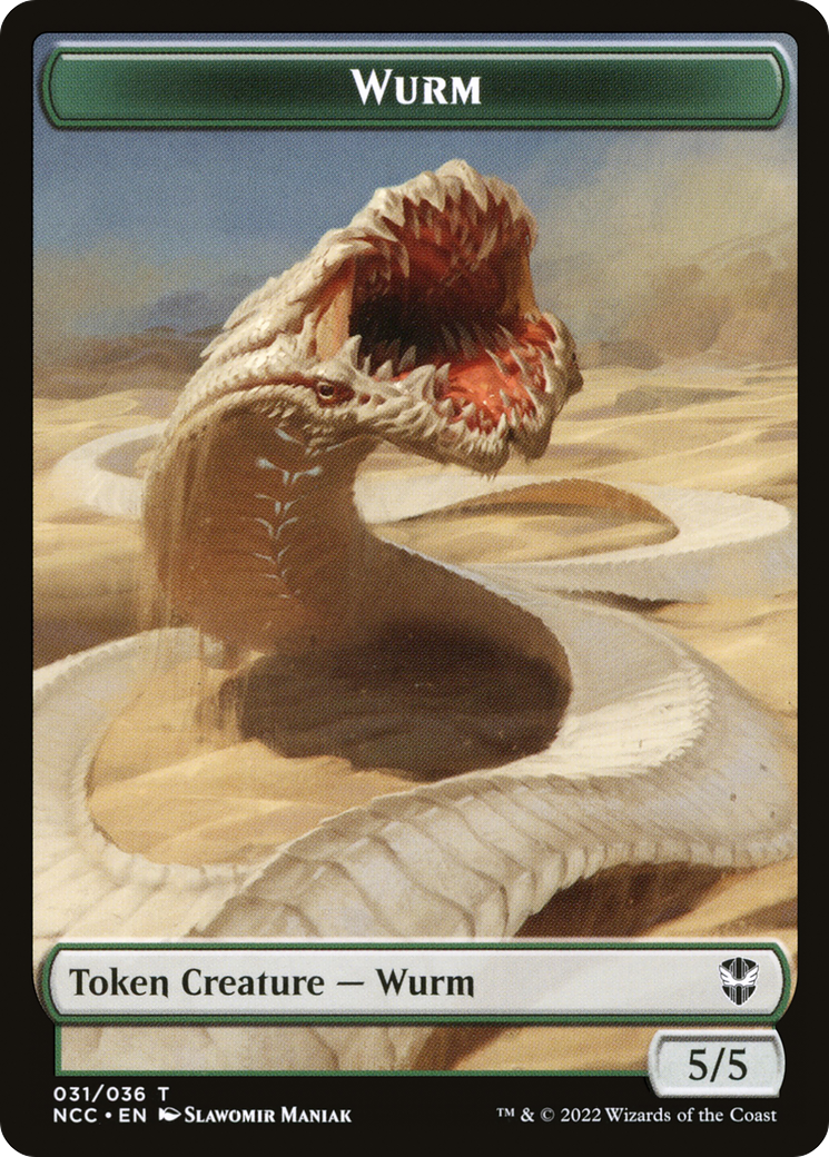 Wurm  [New Capenna Commander Tokens]