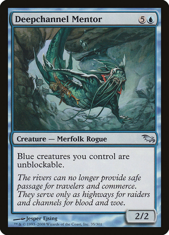 Deepchannel Mentor [Shadowmoor] Foil