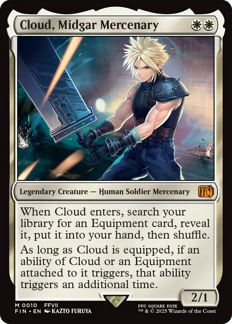 Cloud, Midgar Mercenary [FINAL FANTASY] Foil