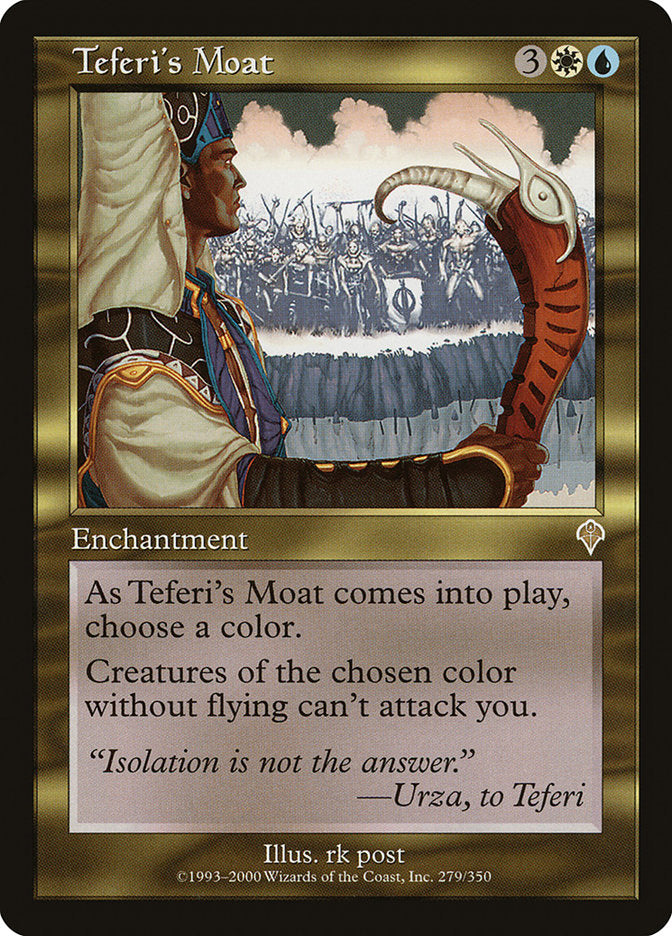 Teferi's Moat [Invasion] Foil