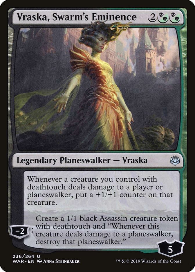 Vraska, Swarm's Eminence [War of the Spark] Foil