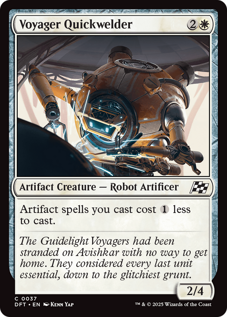 Voyager Quickwelder [Aetherdrift] Foil