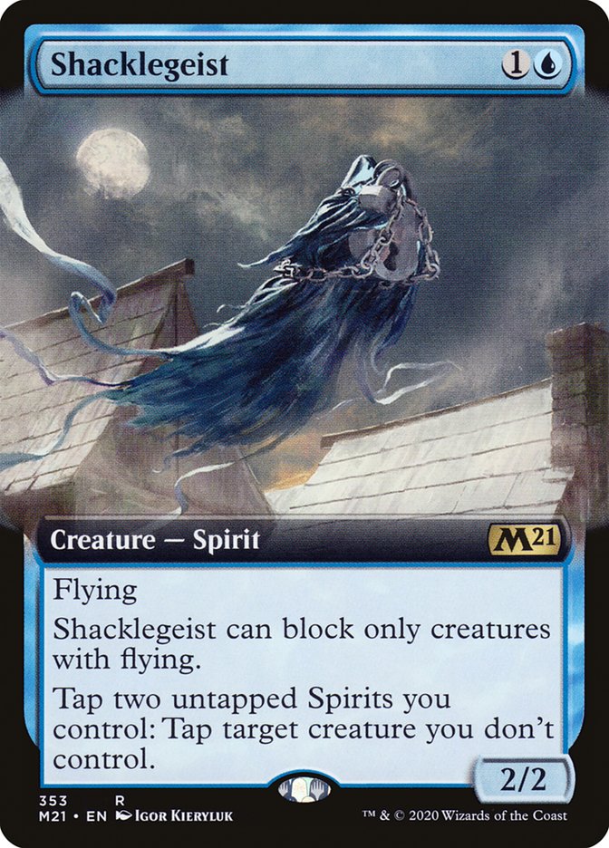 Shacklegeist (Extended Art) [Core Set 2021] Foil