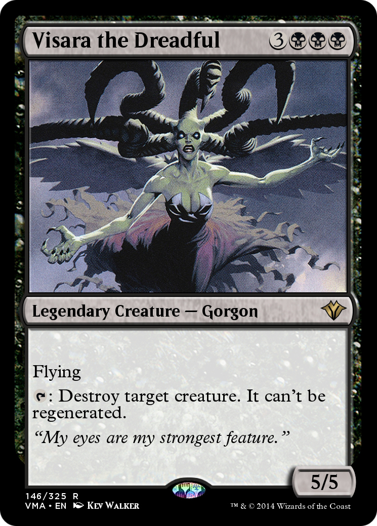 Visara the Dreadful  [Vintage Masters] Foil