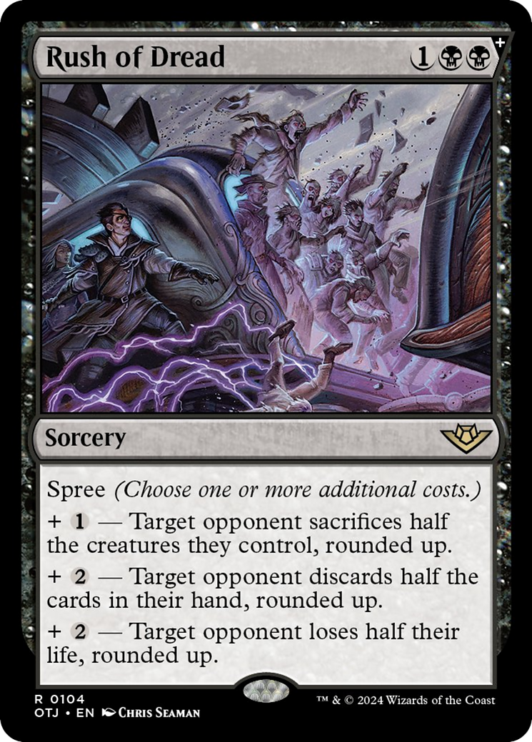 Rush of Dread [Outlaws of Thunder Junction] Foil