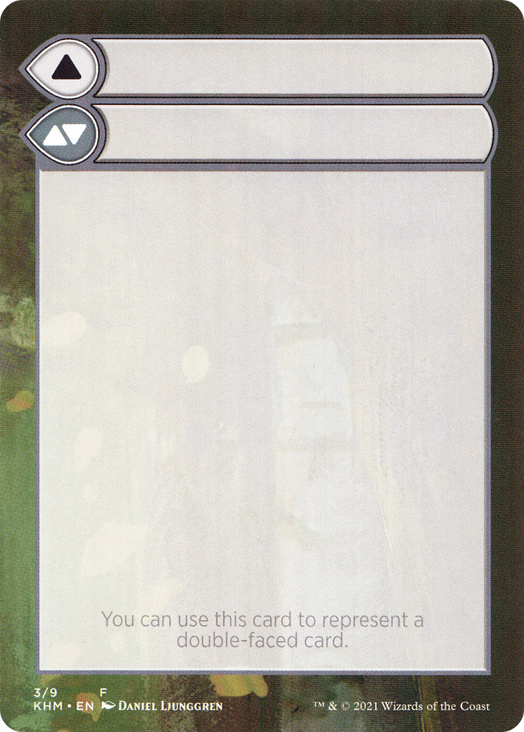 Double-Faced Substitute Card  [Kaldheim Substitute Cards] (Borderless)