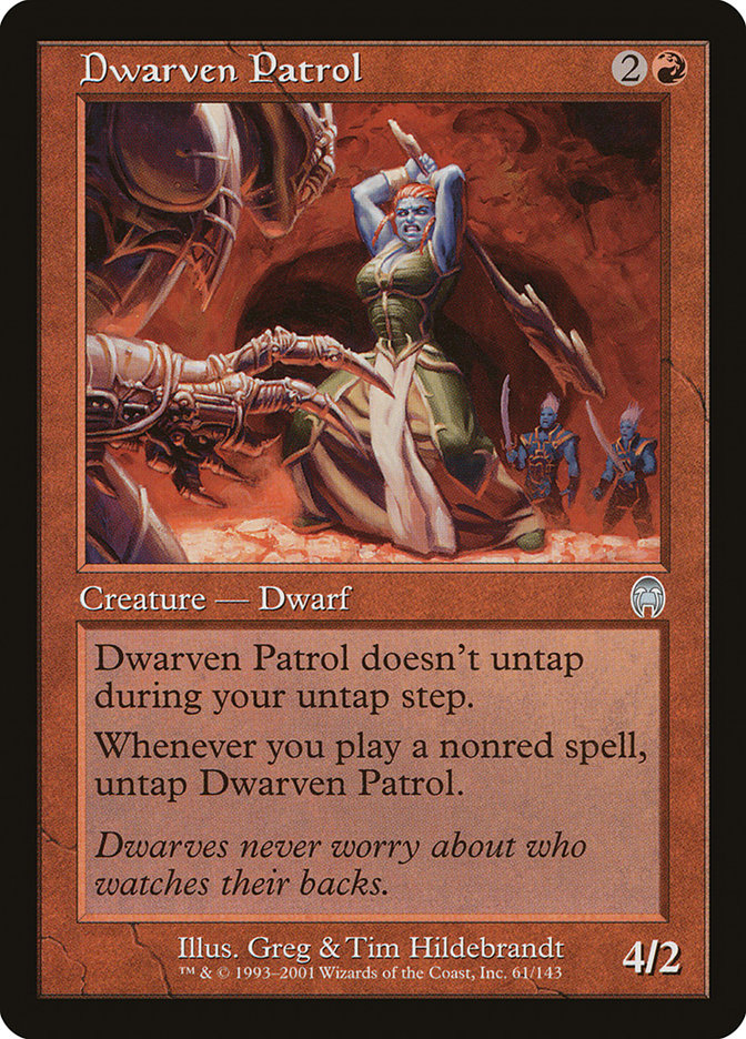 Dwarven Patrol [Apocalypse] Foil