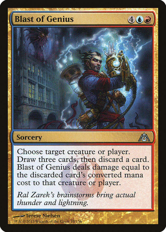 Blast of Genius [Dragon's Maze] Foil