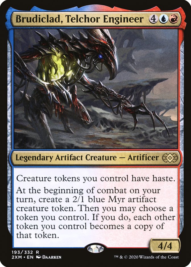 Brudiclad, Telchor Engineer [Double Masters] Foil