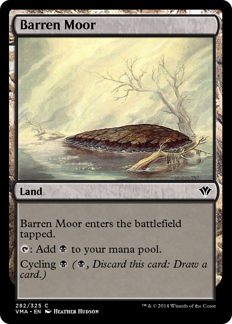 Barren Moor  [Vintage Masters] Foil