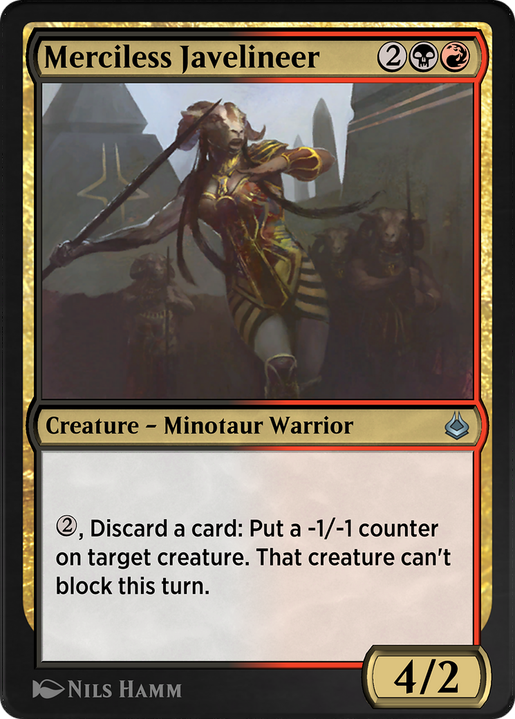 Merciless Javelineer  [Amonkhet Remastered]