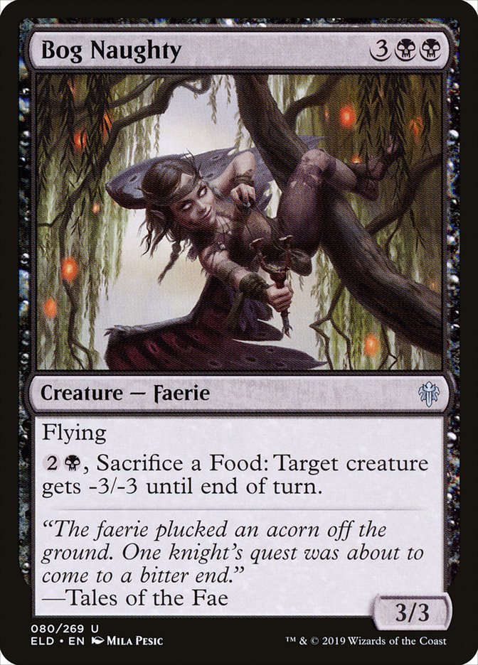 Bog Naughty [Throne of Eldraine] Foil