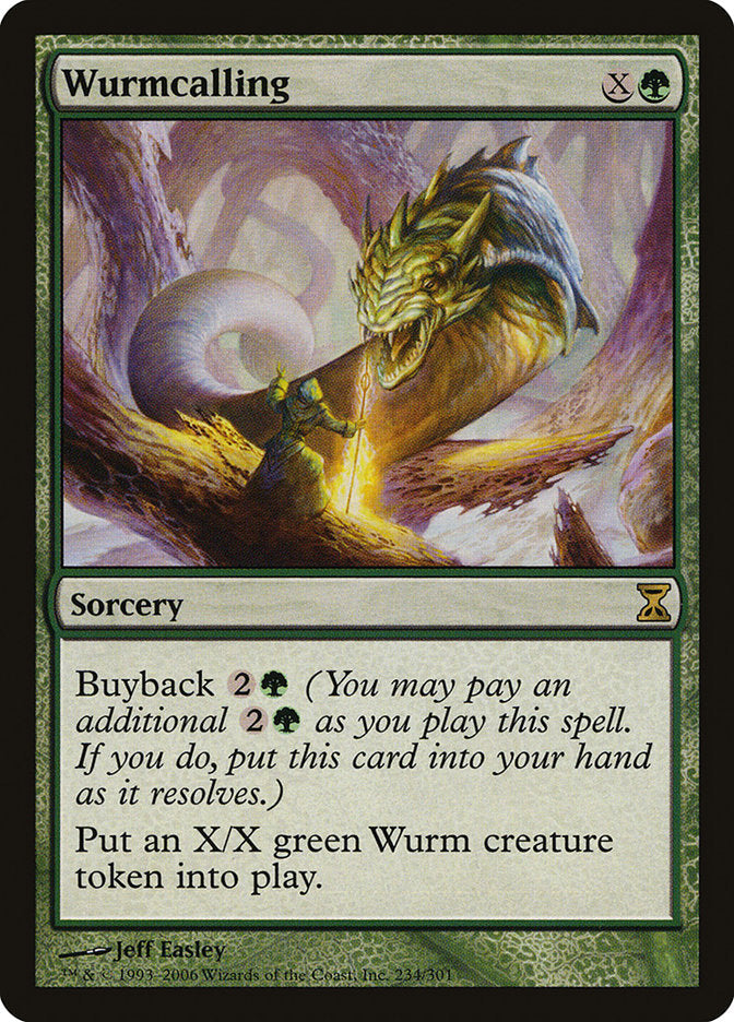 Wurmcalling [Time Spiral] Foil