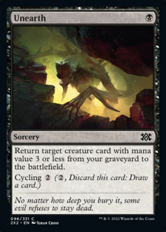 Unearth [Double Masters 2022] Foil
