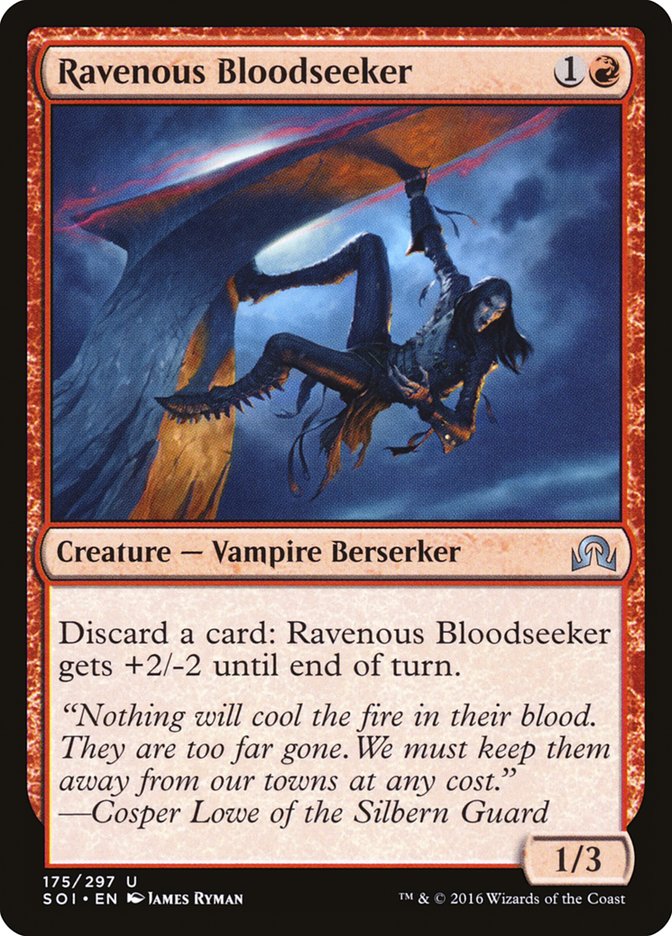 Ravenous Bloodseeker [Shadows over Innistrad] Foil
