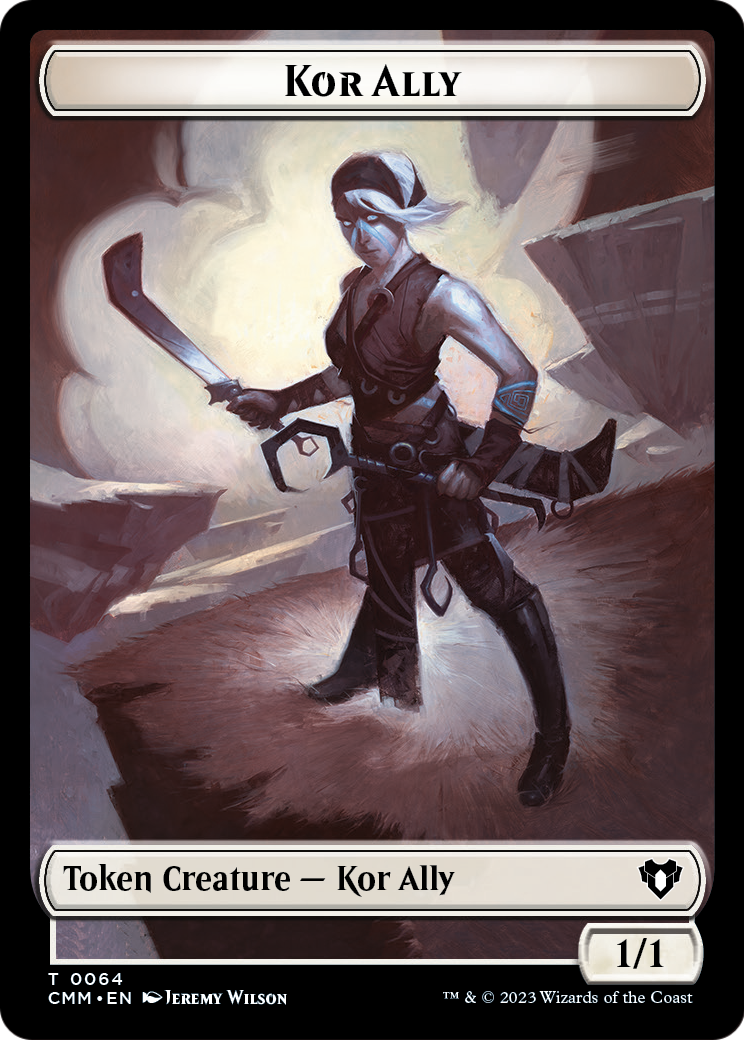 Kor Ally  [Commander Masters Tokens]
