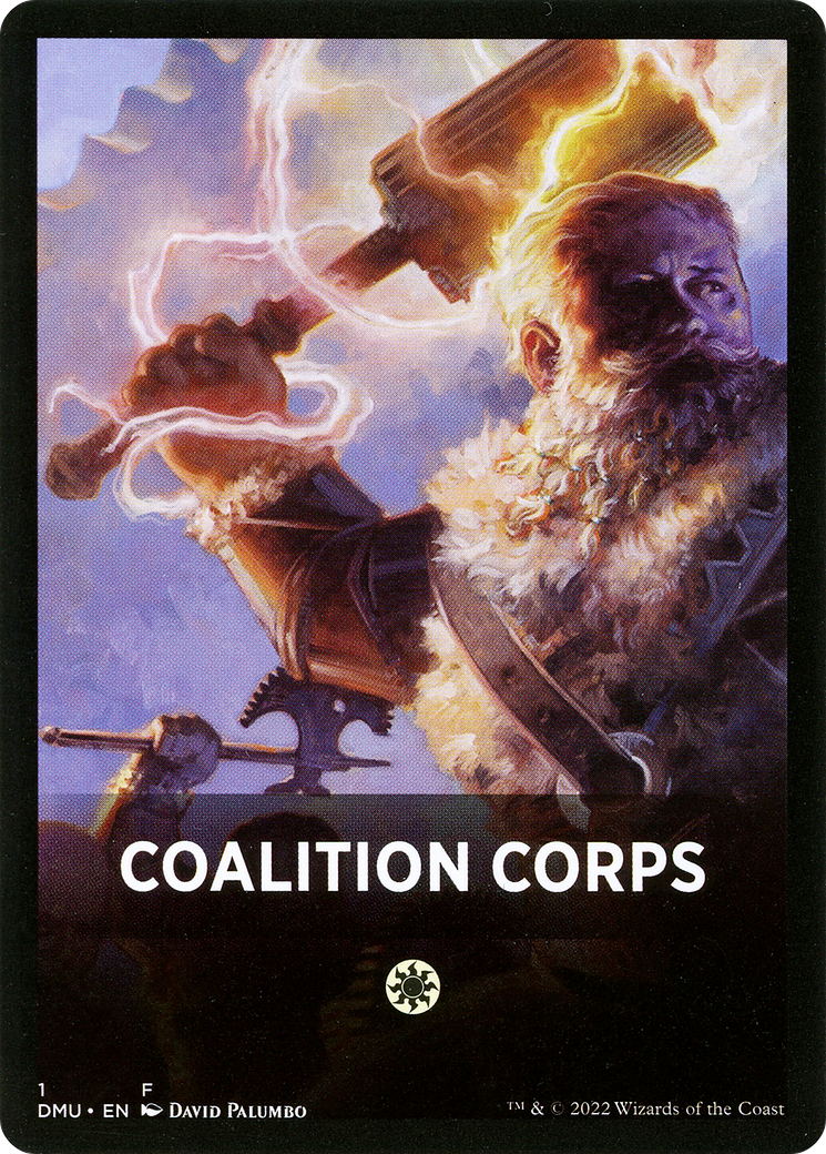 Coalition Corps  [Dominaria United Jumpstart Front Cards]