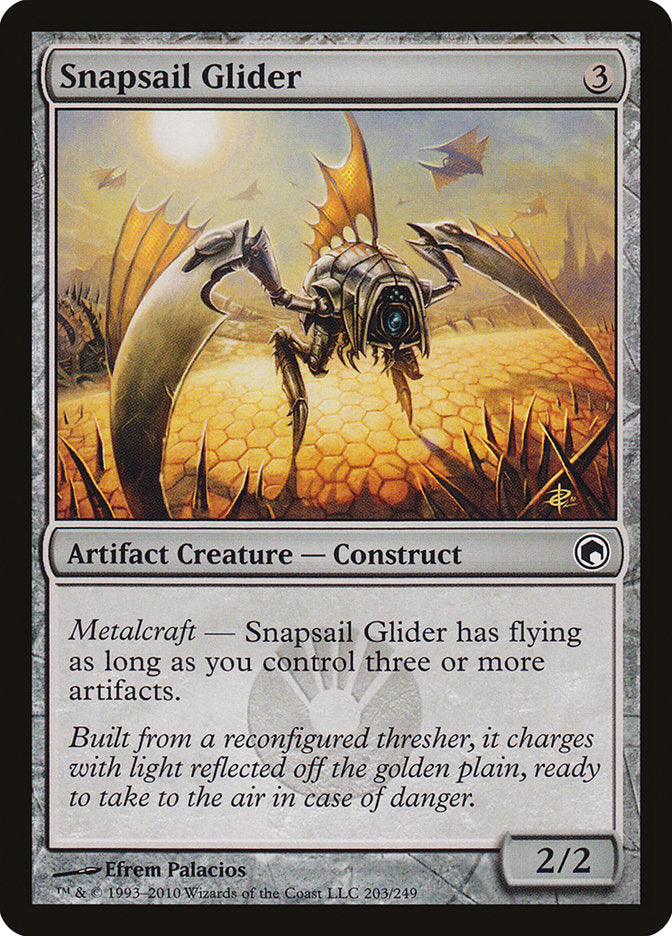 Snapsail Glider [Scars of Mirrodin] Foil