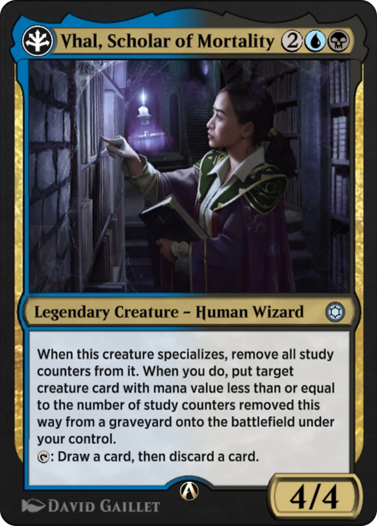 Vhal, Scholar of Mortality  [Alchemy Horizons: Baldur's Gate]