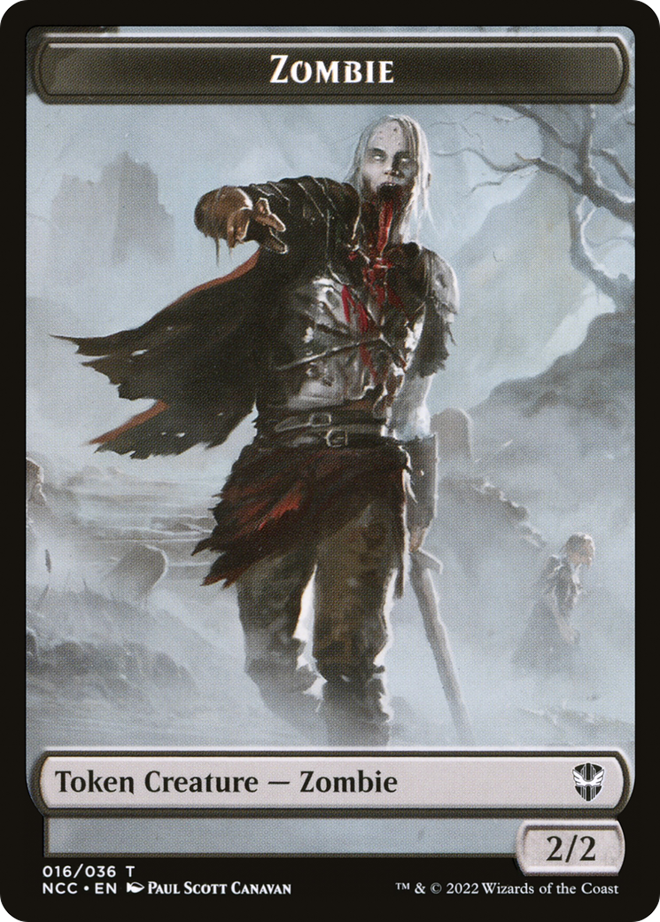 Zombie  [New Capenna Commander Tokens]