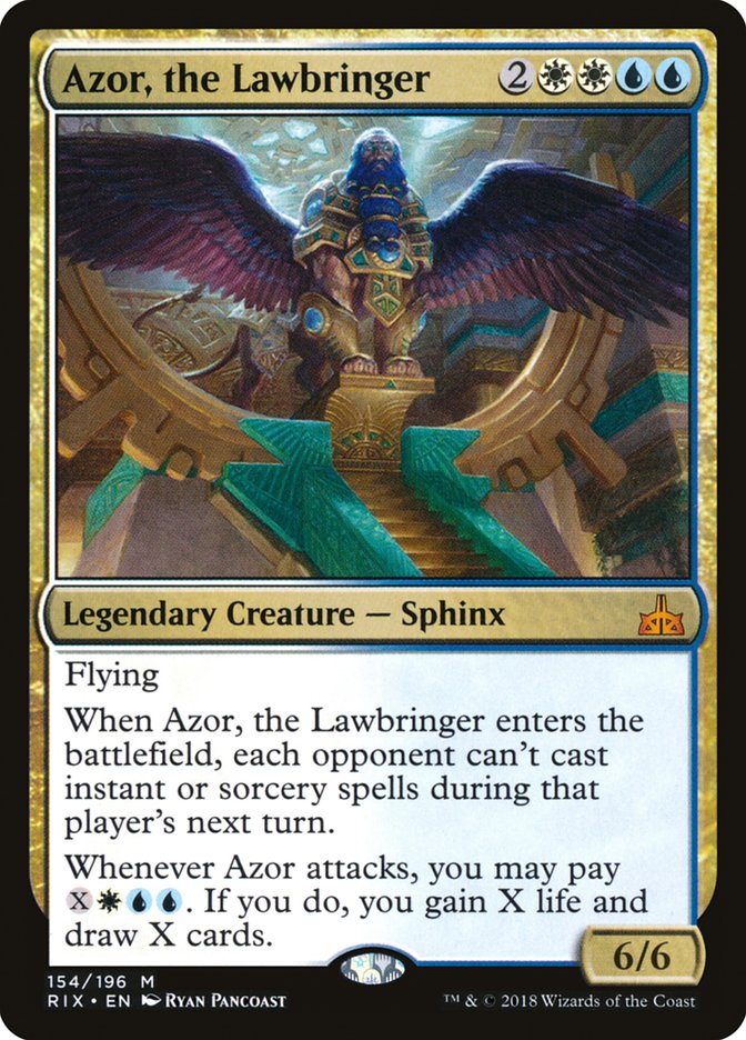 Azor, the Lawbringer [Rivals of Ixalan] Foil