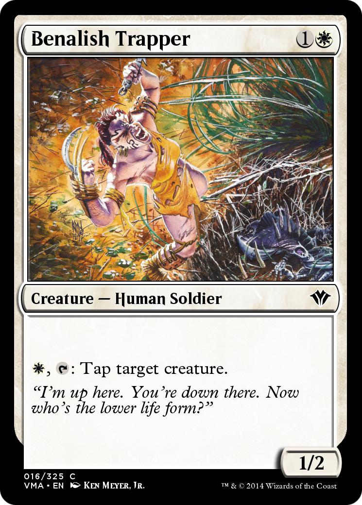 Benalish Trapper  [Vintage Masters] Foil