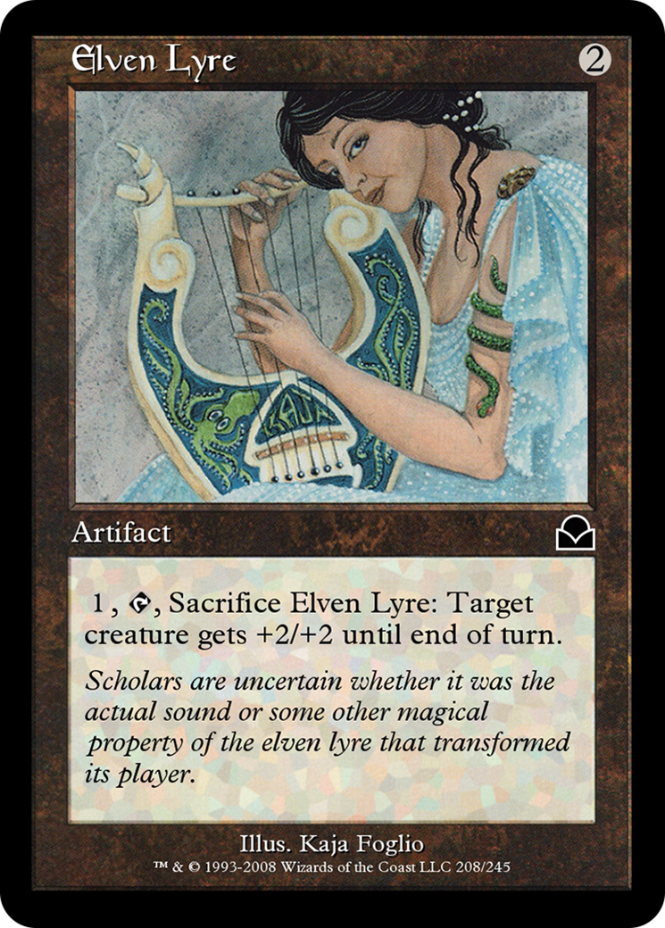 Elven Lyre  [Masters Edition II] Foil