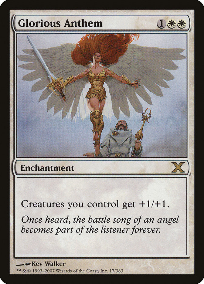 Glorious Anthem [Tenth Edition] Foil