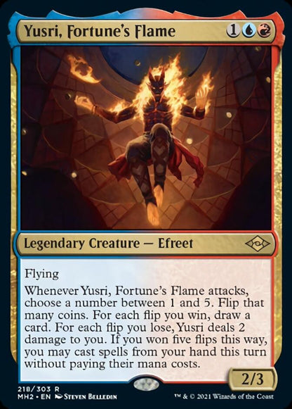 Yusri, Fortune's Flame [Modern Horizons 2] Foil