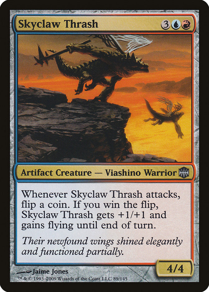 Skyclaw Thrash [Alara Reborn] Foil