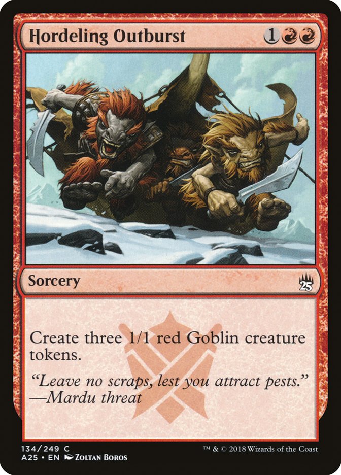 Hordeling Outburst [Masters 25] Foil