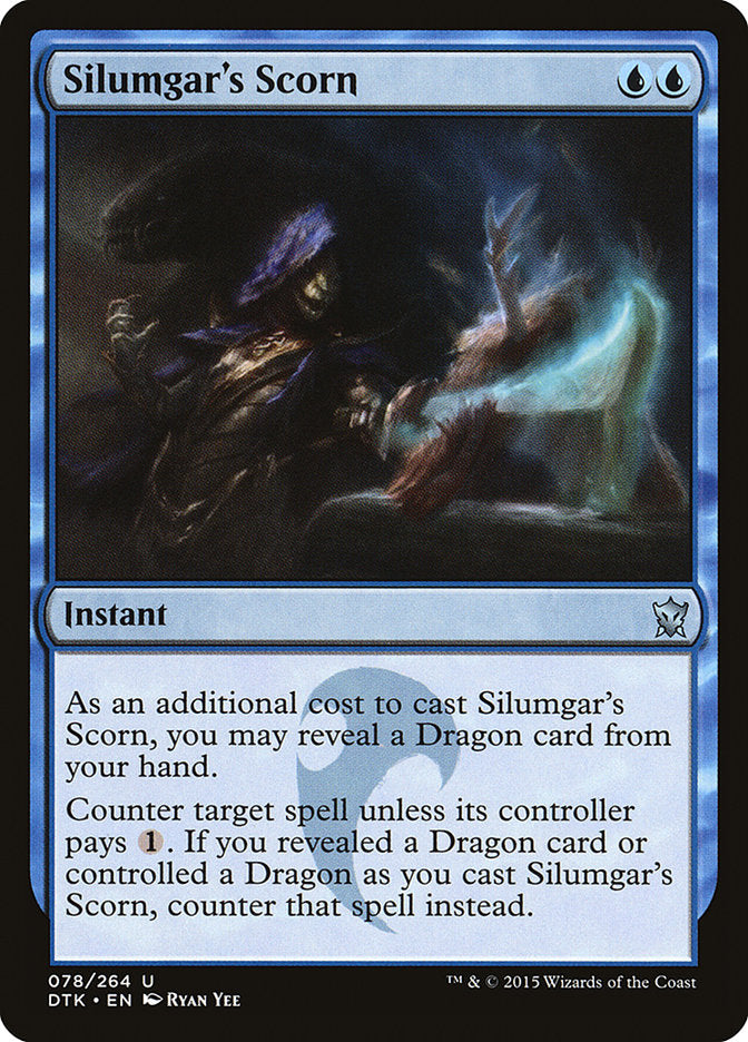 Silumgar's Scorn [Dragons of Tarkir] Foil