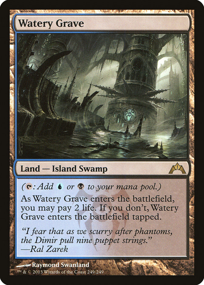 Watery Grave [Gatecrash] Foil