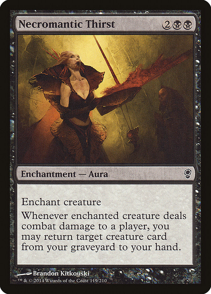 Necromantic Thirst [Conspiracy] Foil