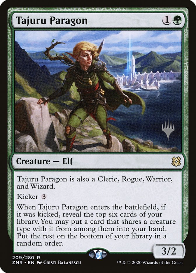 Tajuru Paragon (Promo Pack) [Zendikar Rising Promos] Foil