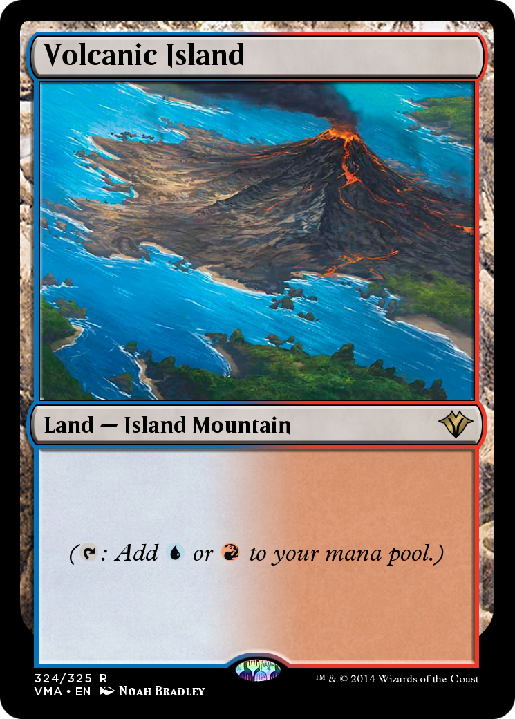 Volcanic Island  [Vintage Masters] Foil