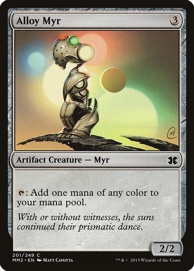 Alloy Myr [Modern Masters 2015] Foil