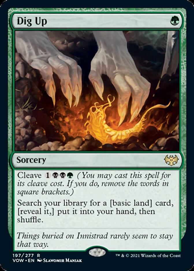 Dig Up [Innistrad: Crimson Vow] Foil