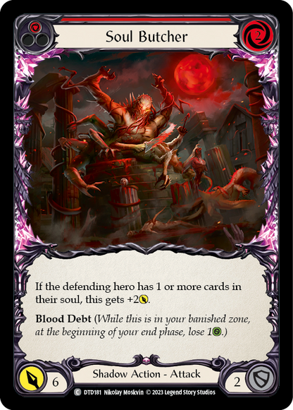 Soul Butcher (Red) [DTD181] (Dusk Till Dawn)