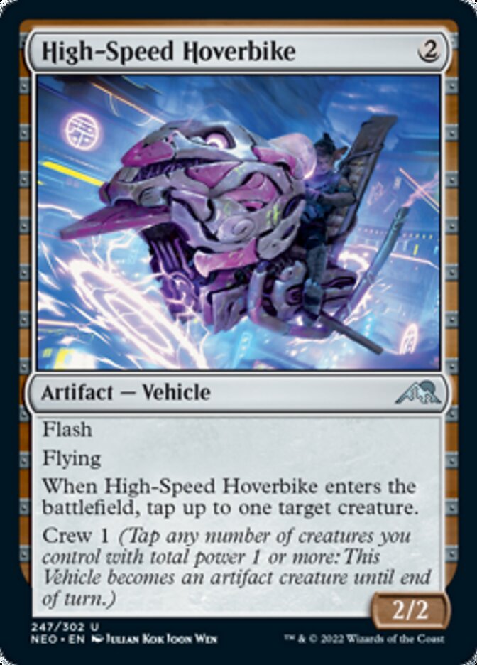 High-Speed Hoverbike [Kamigawa: Neon Dynasty] Foil