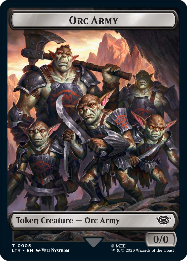 Orc Army  [Tales of Middle-earth Tokens]