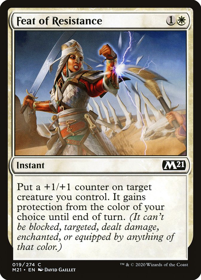 Feat of Resistance [Core Set 2021] Foil