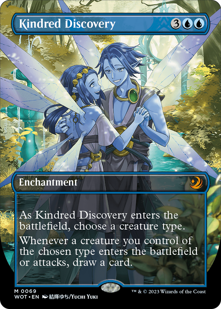 Kindred Discovery (Anime Borderless) [Wilds of Eldraine: Enchanting Tales] Foil