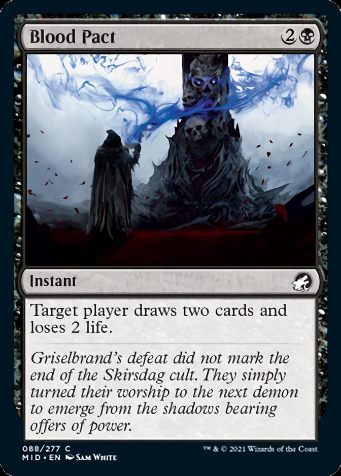 Blood Pact [Innistrad: Midnight Hunt] Foil