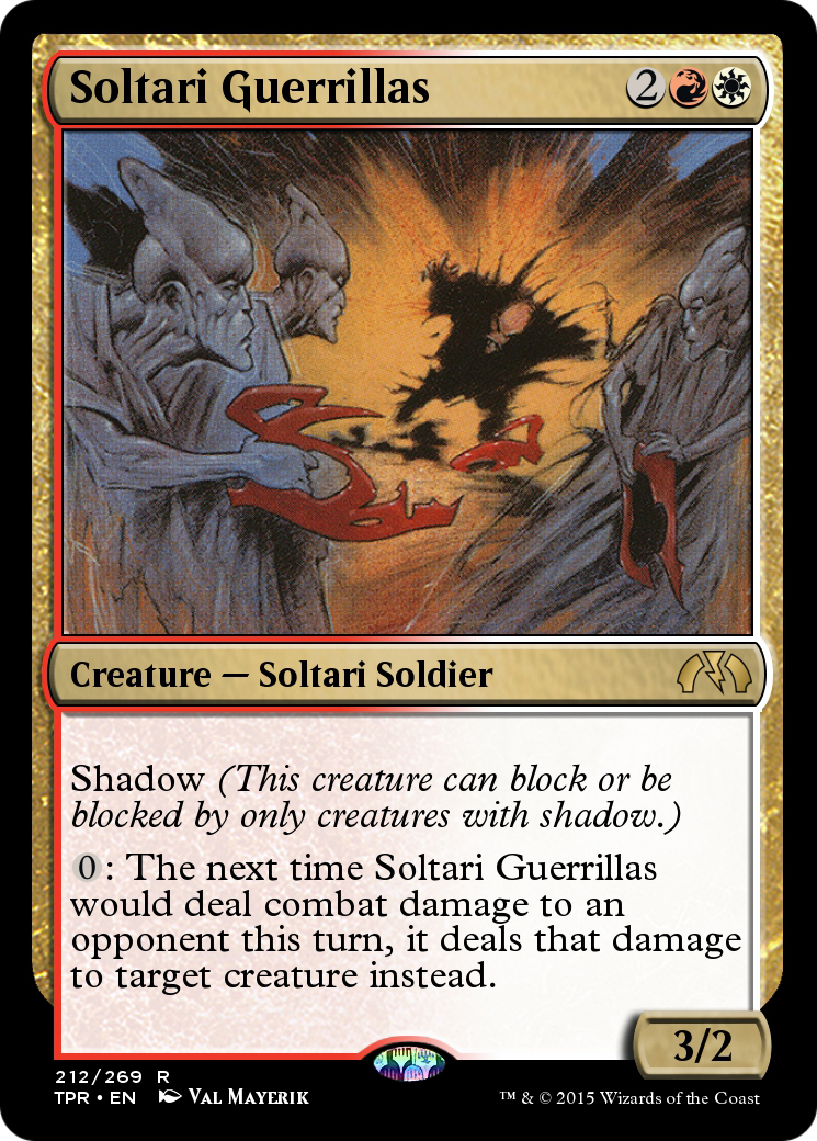 Soltari Guerrillas  [Tempest Remastered] Foil