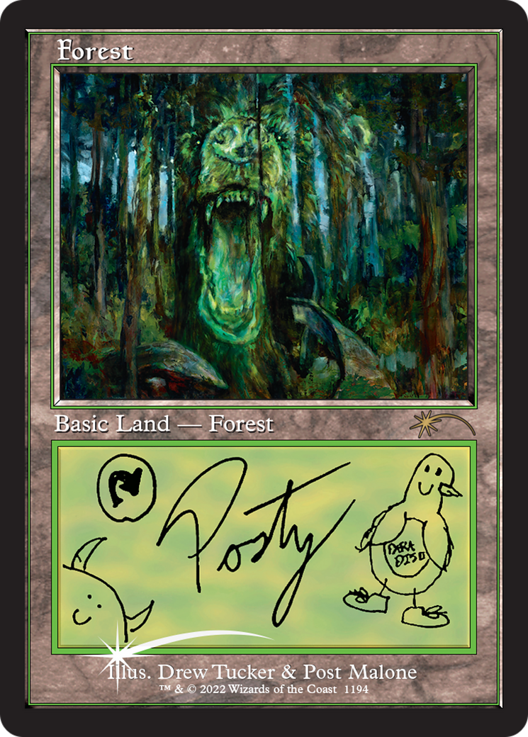 Forest (1194) [Secret Lair Drop Series] Foil