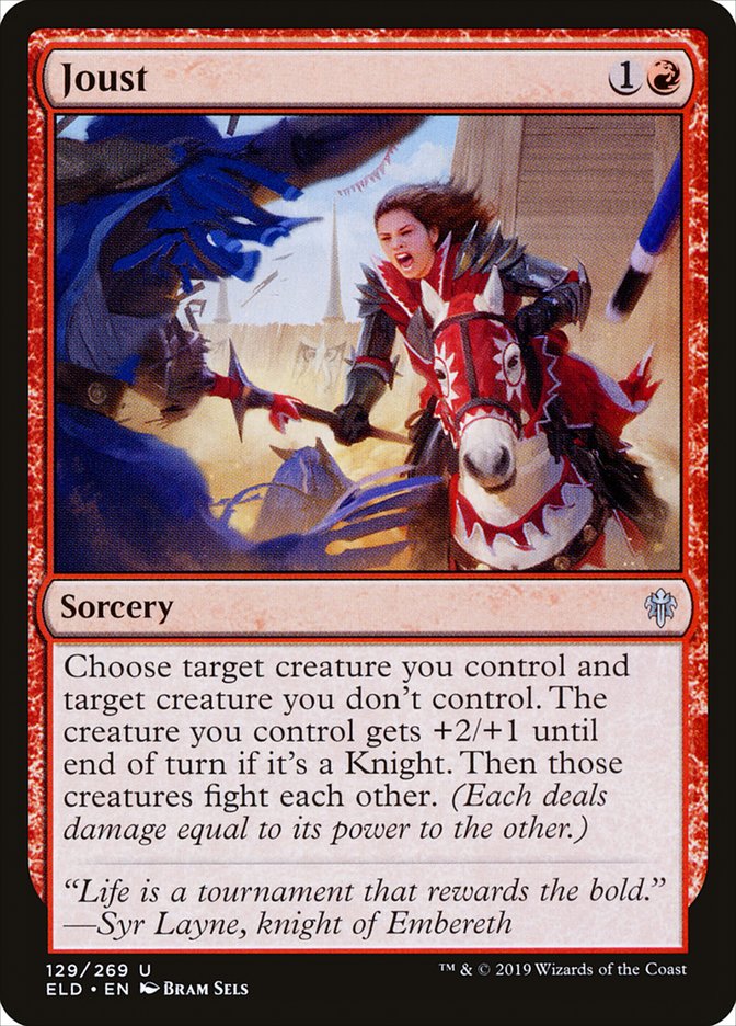 Joust [Throne of Eldraine] Foil